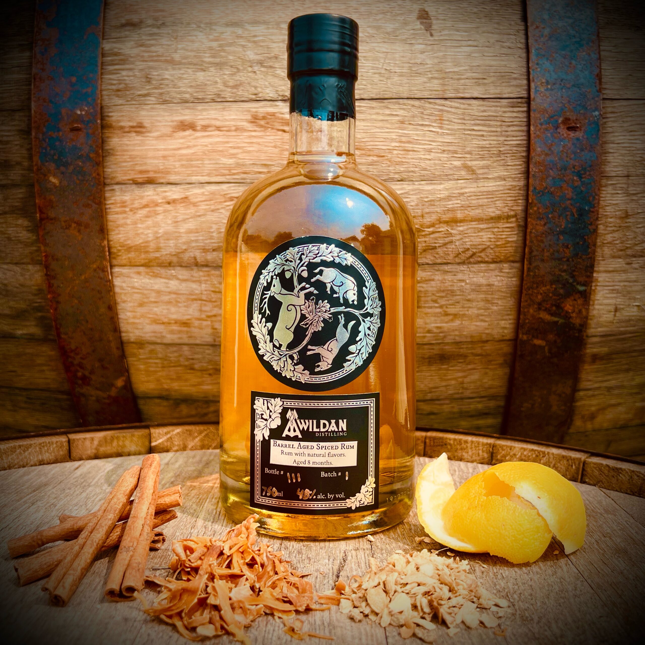 Barrel Aged Spiced Rum image 1